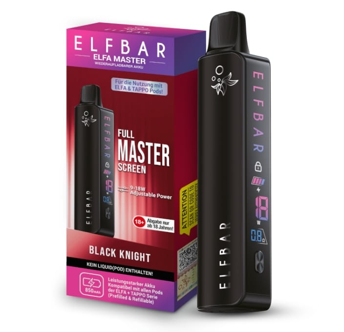 elfbar-elfa-master-kit-schwarz Elfbar ELFA Master Kit Schwarz