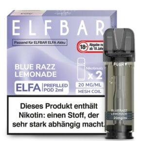 Elfa Pods Blue Razz Lemonade