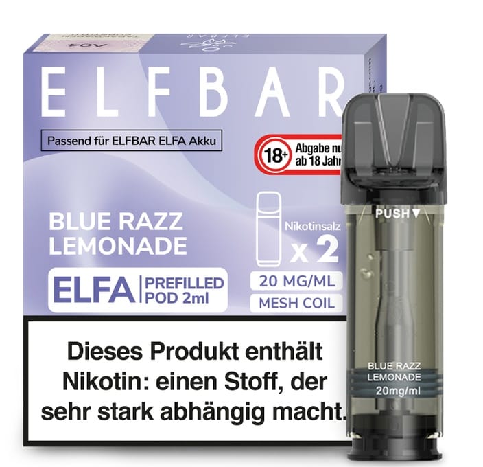 elfbar-elfa-pods-blue-razz-lemonade-20mg-new Elfa Pods Blue Razz Lemonade