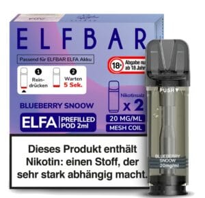 Elfa Pods Blueberry Snoow