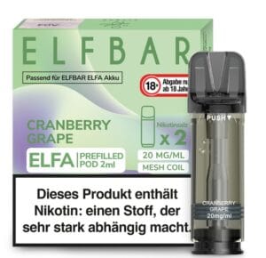 Elfa Pods Cranberry Grape