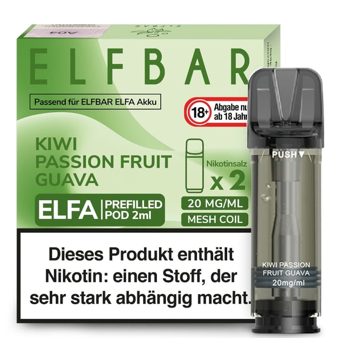elfbar-elfa-pods-kiwi-passion-fruit-guava-20mg-new Elfa Pods Kiwi Passion Fruit Guava 20 mg