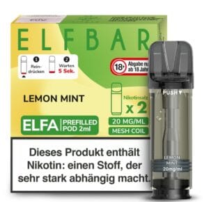 Elfa Pods Lemon Mint