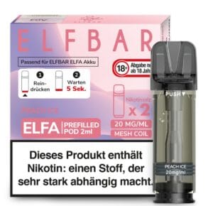 Elfa Pods Peach Ice 20 mg