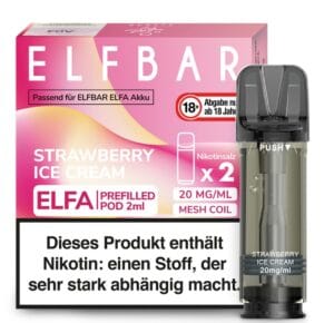 Elfa Pods Strawberry Ice Cream