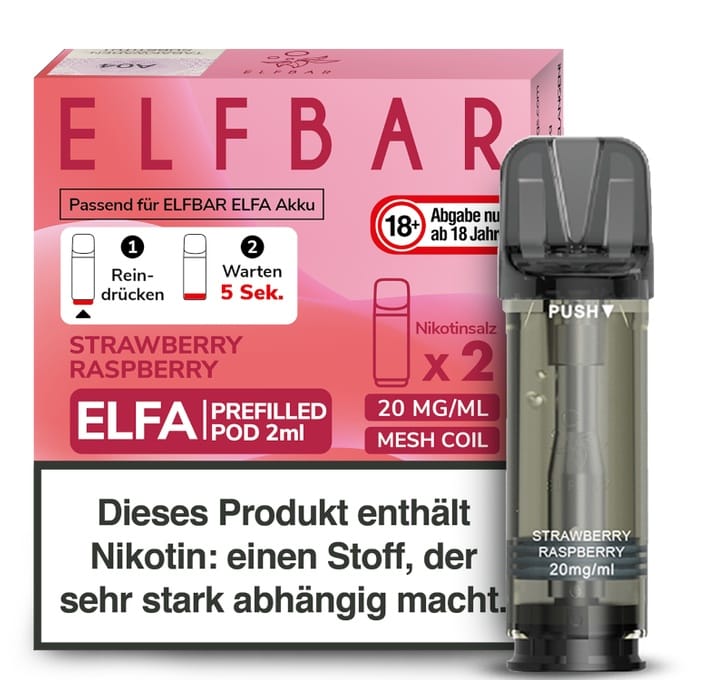 elfbar-elfa-pods-strawberry-raspberry-20mg-new Elfa Pods Strawberry Raspberry