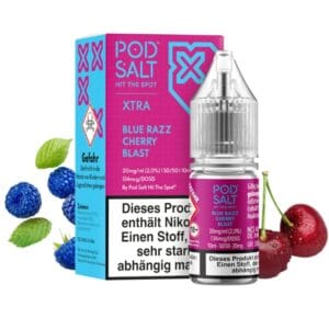 Pod Salt Blue Razz Cherry Blast 20 mg