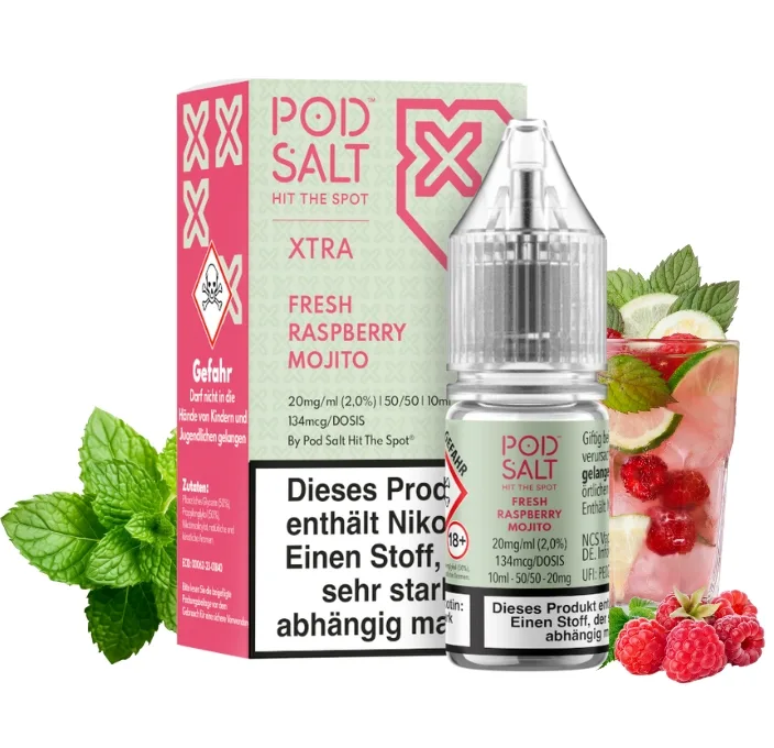 Pod Salt Fresh Raspberry Mojito 20 mg
