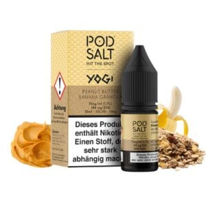 Pod Salt Peanut Butter Banana Granola 11mg