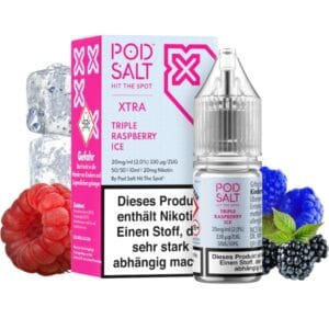 Pod Salt Triple Raspberry Ice 20 mg