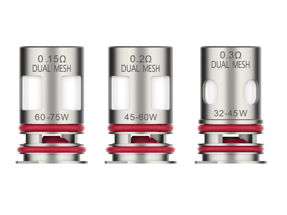 Vaporesso GTX Dual Mesh Coils - Auswahl Widerstände