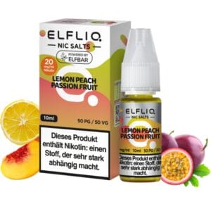 ELFLIQ Lemon Peach Passion Fruit 20mg