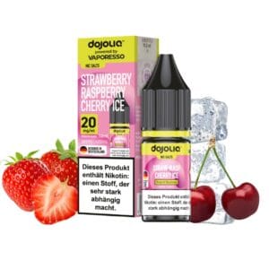 Dojoliq Strawberry Raspberry Cherry Ice Nikotinsalz Liquid 20 mg