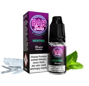 Bar Salts Menthol Liquid 20 mg