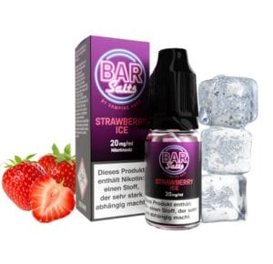Bar Salts Strawberry Ice Liquid 20 mg