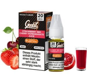 GeekVape Strawberry Red Cherry Pomegranate Juice Liquid