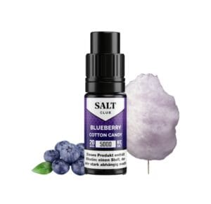 Salt Club Blueberry Cotton Candy Liquid - 1