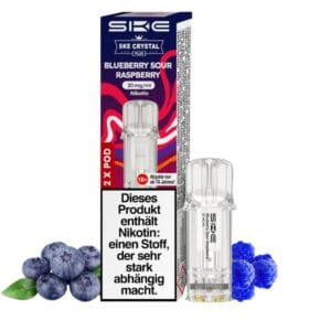 SKE Crystal Plus Blueberry Sour Raspberry Pod