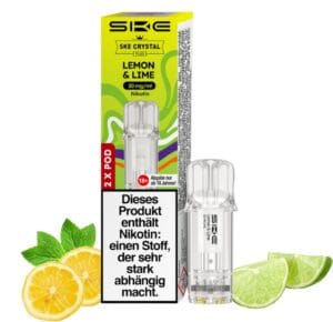SKE Crystal Plus Lemon & Lime Pod