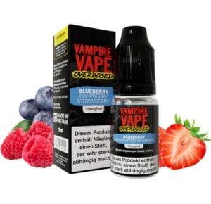 Vampire Vape Blueberry Raspberry Strawberry Nikotinsalz Liquid 20 mg