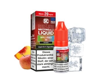 SC Red Line Apple Peach Ice Nikotinsalz Liquid 20 mg