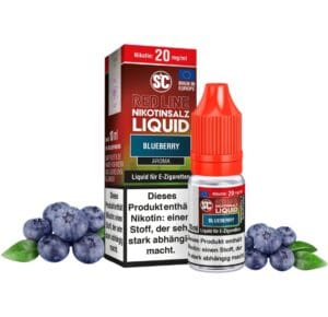 SC Red Line Blueberry Nikotinsalz Liquid 20 mg
