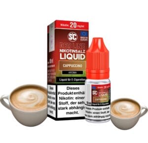 SC Red Line Cappuccino Nikotinsalz Liquid 20 mg