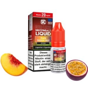 SC Red Line Peach Passion Fruit Nikotinsalz Liquid 20 mg