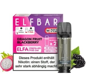 Elfa Pods Dragon Fruit Blackberry