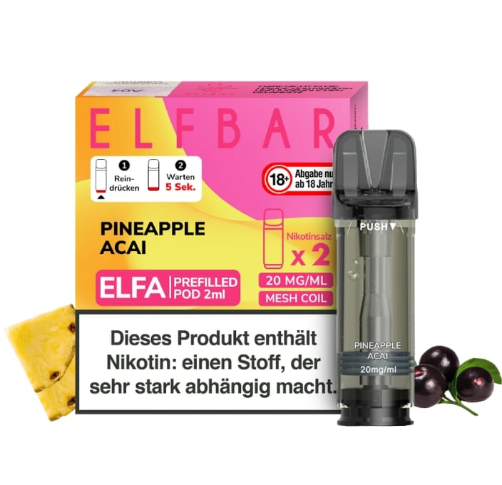 elfbar-elfa-pod-pineapple-acai Elfa Pods Pineapple Acai