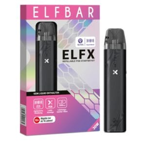 Elfbar Elfx Schwarz