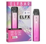 elfbar-elfx-silber-pink Elfbar Elfx Pink