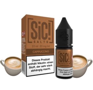 SiC! Salts Cappucino Nikotinsalz Liquid