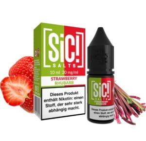 SiC! Salts Strawberry Rhubarb Nikotinsalz Liquid