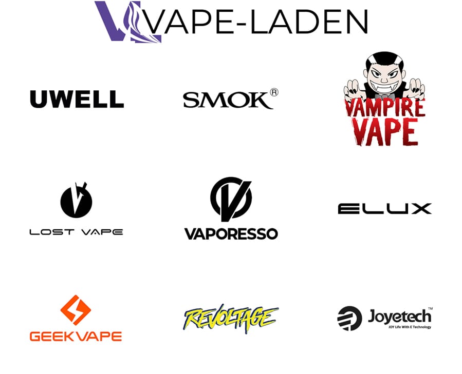 Brands und Marken bei Vape-Laden