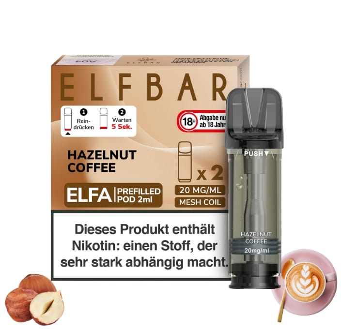 elfbar-elfa-pods-hazelnut-coffee Elfa Pods Hazelnut Coffee