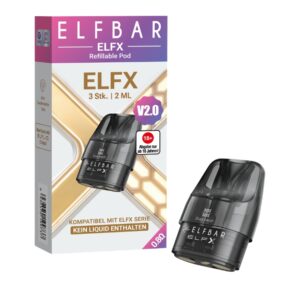 Elfbar Elfx Pods - v2 0,8 Ohm