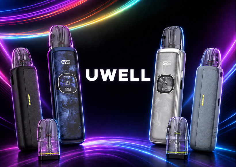 Uwell Pod System mit Caliburn G5 und G5 Lite SE E-Zigaretten