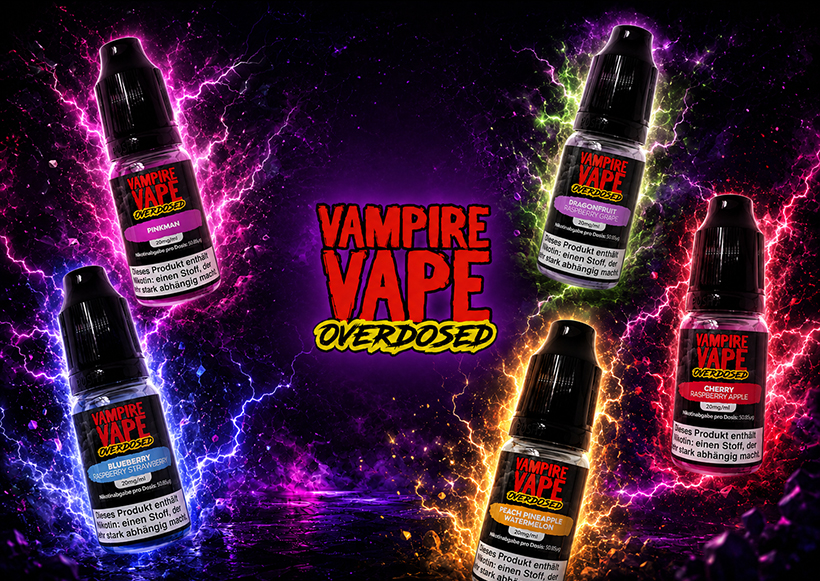 Vampire Vape Overdosed Nikotinsalz Liquid