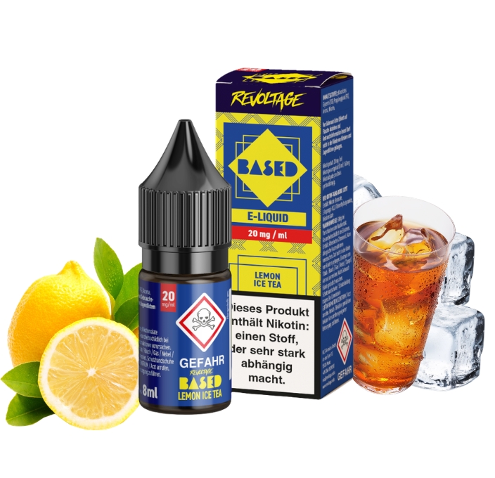revoltage-based-hybrid-lemon-ice-tea-20-mg Revoltage BASED Lemon Ice Tea Hybrid Nikotinsalz Liquid - 20 mg