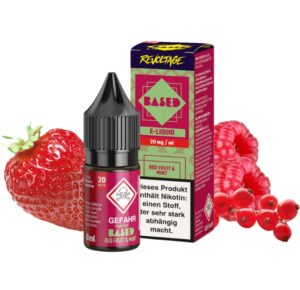 Revoltage BASED Red Fruit Mint Hybrid Nikotinsalz Liquid - 20 mg