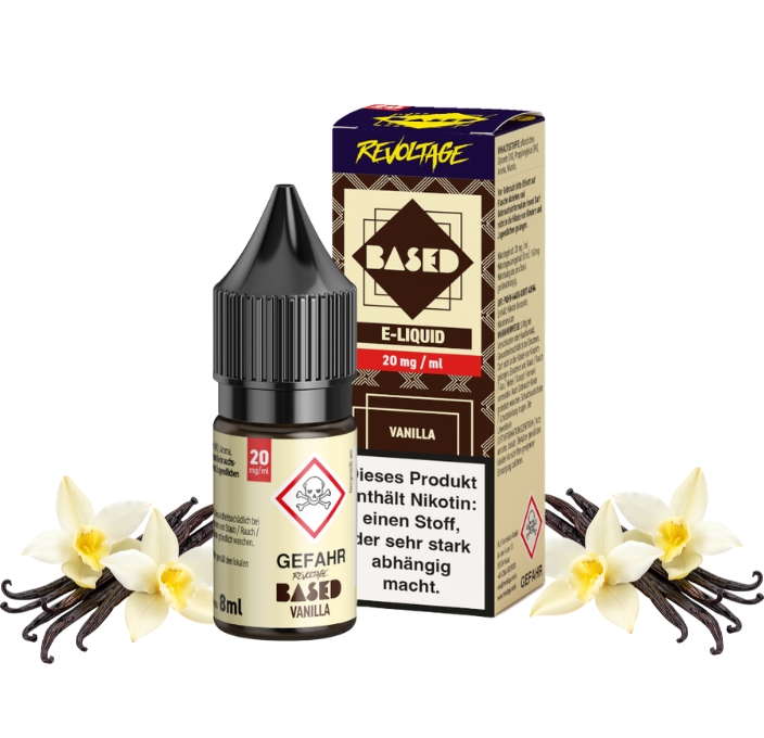 revoltage-based-hybrid-vanilla-20-mg Revoltage BASED Vanilla Hybrid Nikotinsalz Liquid - 20 mg