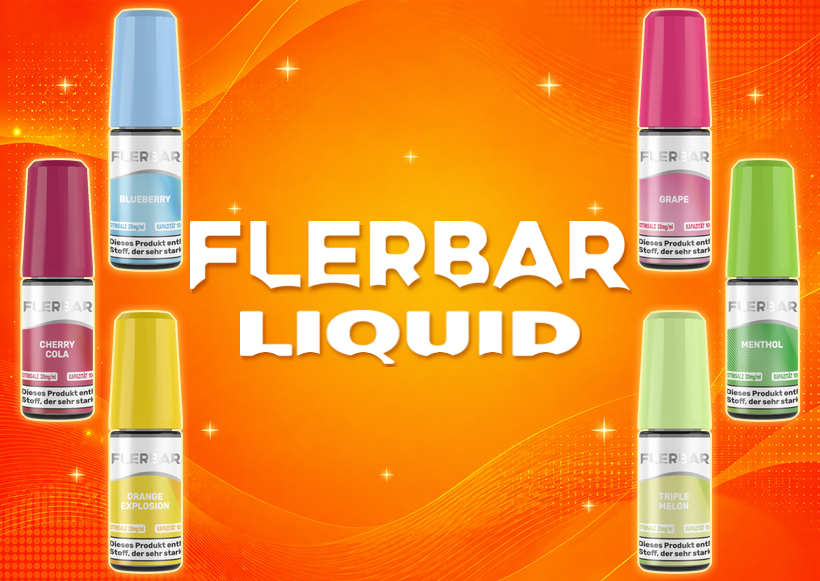 Flerbar Nikotinsalz Liquid Banner