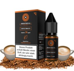 Montreal Original Coffee Tobacco Nikotinsalz Liquid - 20 mg