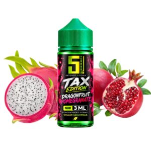 5EL Dragonfruit Pomegranate TAX EDITION Longfill Aroma 3 ml Flasche mit Drachenfrucht und Granatapfel