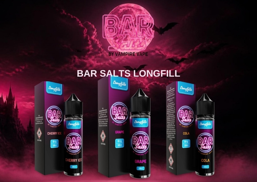 Vampire Vape Bar Salts Longfill Banner Vape-Laden