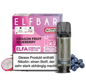 Elfa Pods Dragon Fruit Blueberry