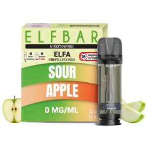 Elfa Pods Sour Apple