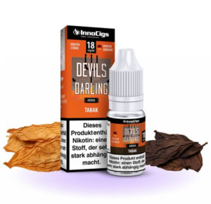 InnoCigs Devils Darling Liquid, 10 ml, mit getrockneten Tabakblättern