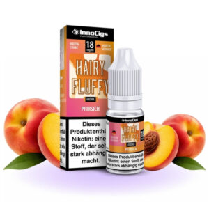 InnoCigs Hairy Fluffy Liquid zwischen reifen Pfirsichen